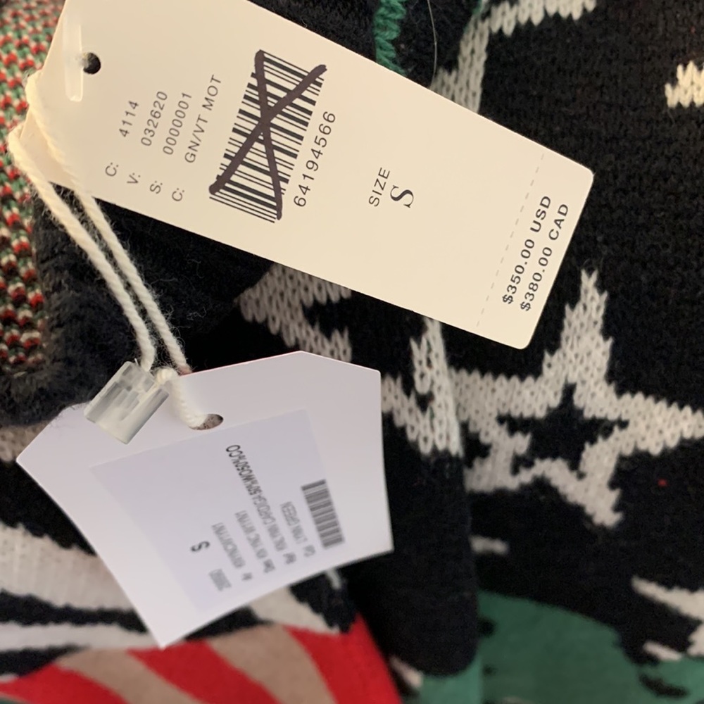 Anthropologie vilagallo starry leopard cardigan new with tags - Picture 8 of 14
